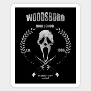 Woodsboro Sticker